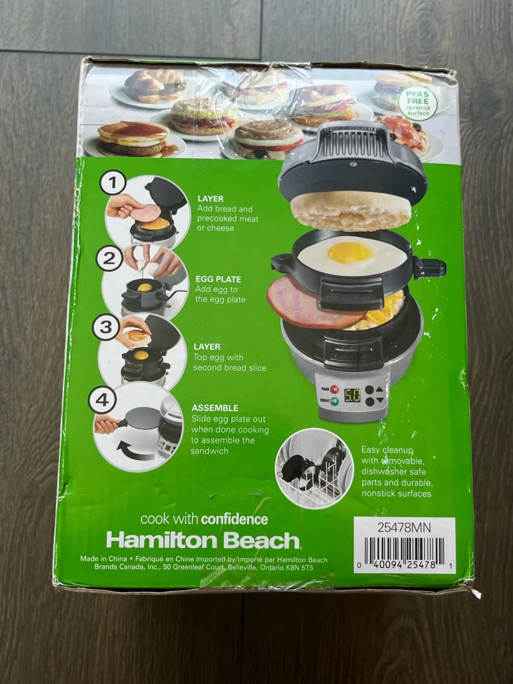 Hamilton Beach Breakfast Sandwich Maker